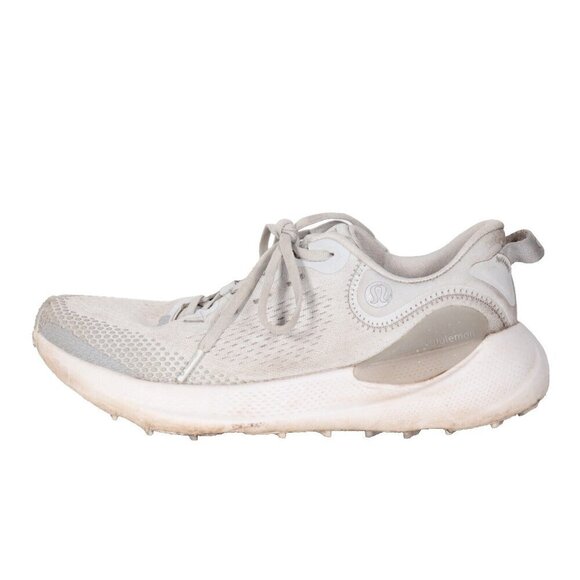 Lululemon Women's US8 Bone White Beyondfeel Trail Running Shoes LW9FGDS $208 - Picture 4 of 6